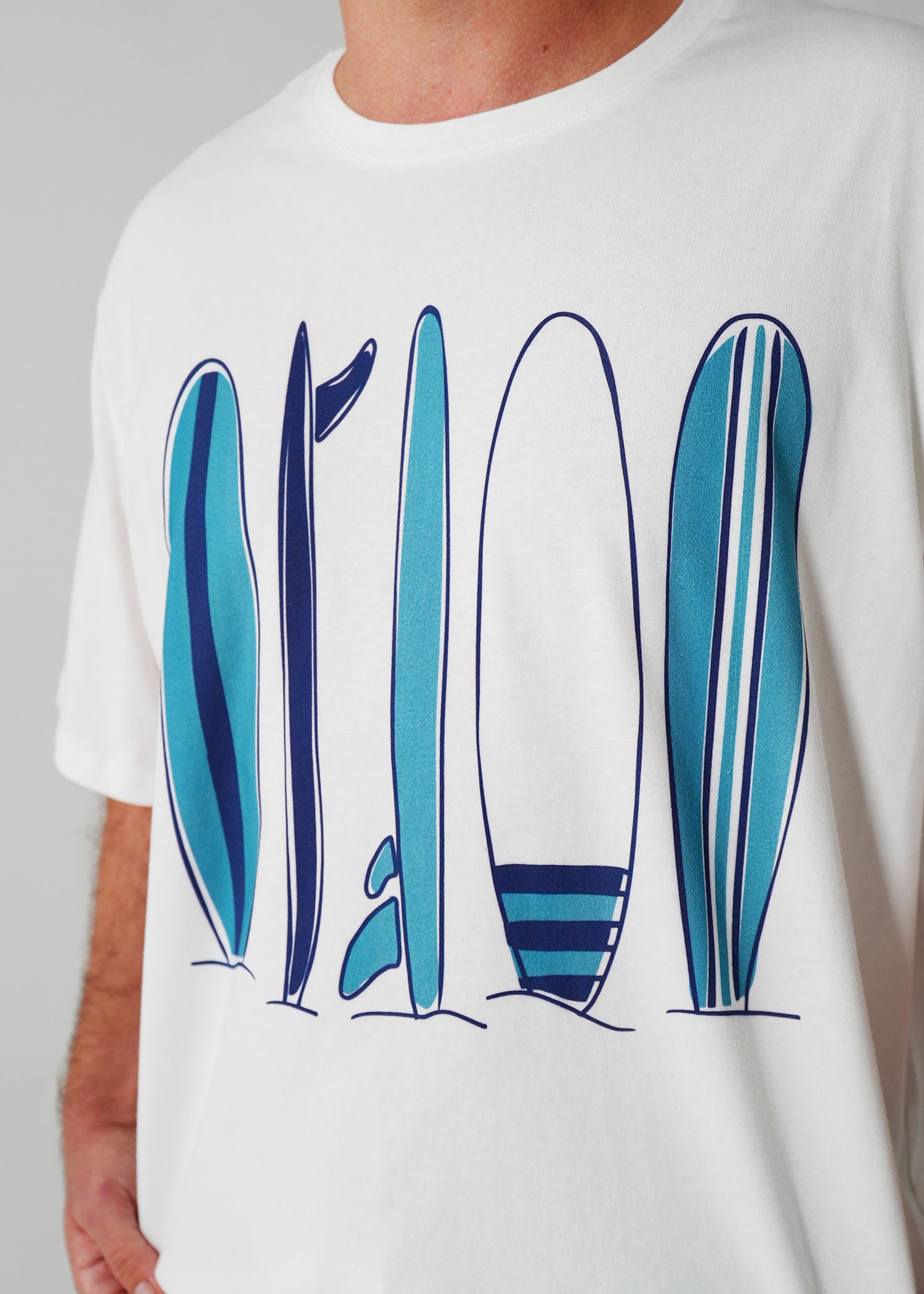 Night Sweet Thing Mens Ocean Drift T-Shirt & Long Pants PJ Set Jersey Knit Cotton Long Pyjama Set