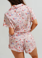 Night Sweet Thing Womens Hop To Bed Jersey Knit Cotton Short Pyjama Set