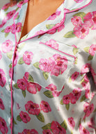 Night Sweet Thing Womens Flutter Garden Satin Short Pyjama Set