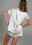 Night Sweet Thing Girls Sail Away Short Satin Short Pyjama Set Kids