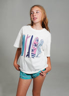 Night Sweet Thing Girls Ocean Drift T-Shirt & Short Pants PJ Set Jersey Knit Cotton Short Pyjama Set Kids