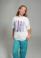 Night Sweet Thing Girls Ocean Drift T-Shirt & Long Pants PJ Set Jersey Knit Cotton Long Pyjama Set Kids