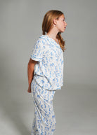 Night Sweet Thing Womens Penguin Pals Jersey Knit Cotton Long Pyjama Set