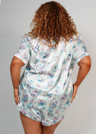 Night Sweet Thing Womens Hermit Dreams Satin Short Pyjama Set