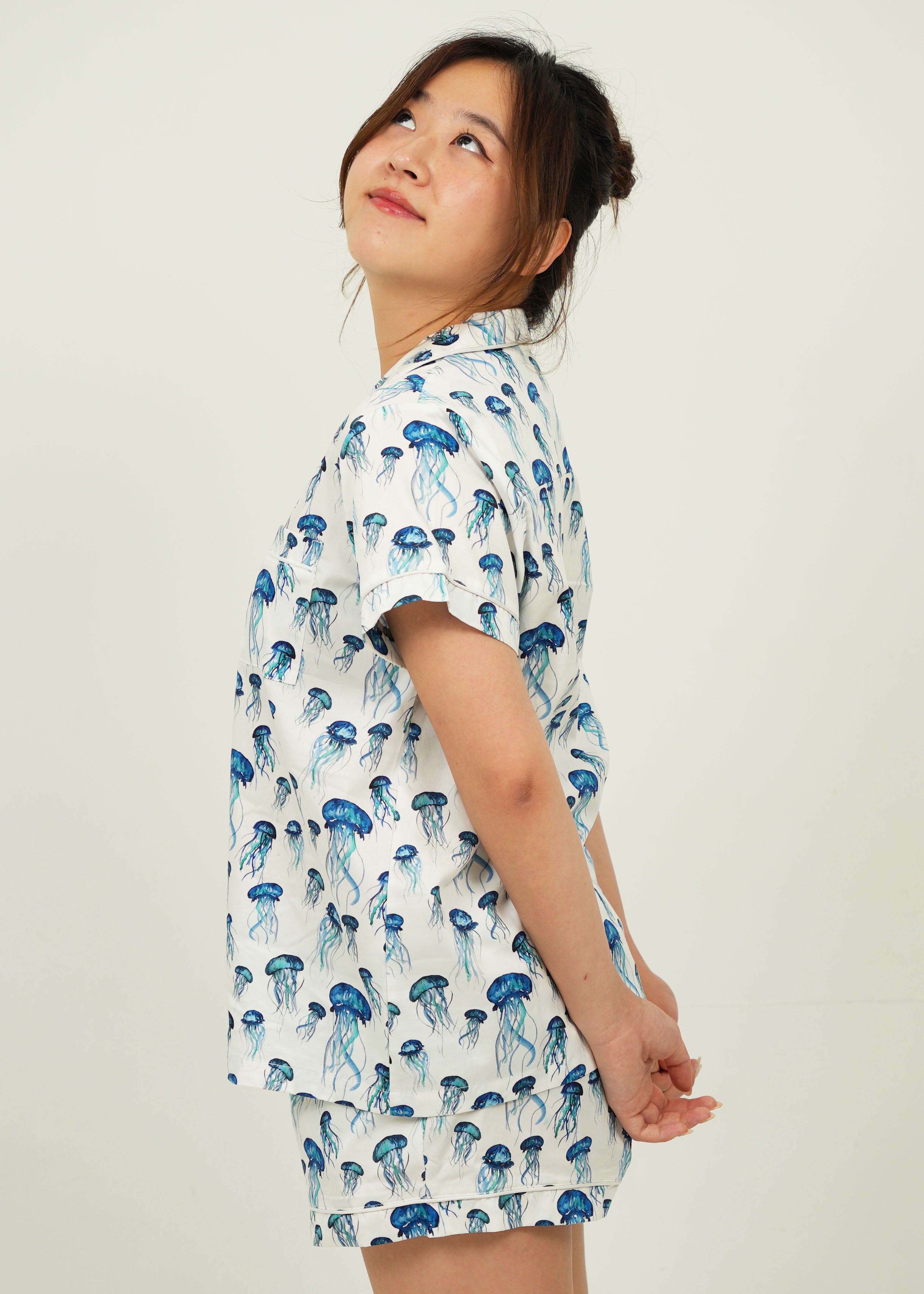 Jellyfish Cotton Short Pyjama Set