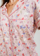 Night Sweet Thing Womens Hop To Bed Jersey Knit Cotton Short Pyjama Set