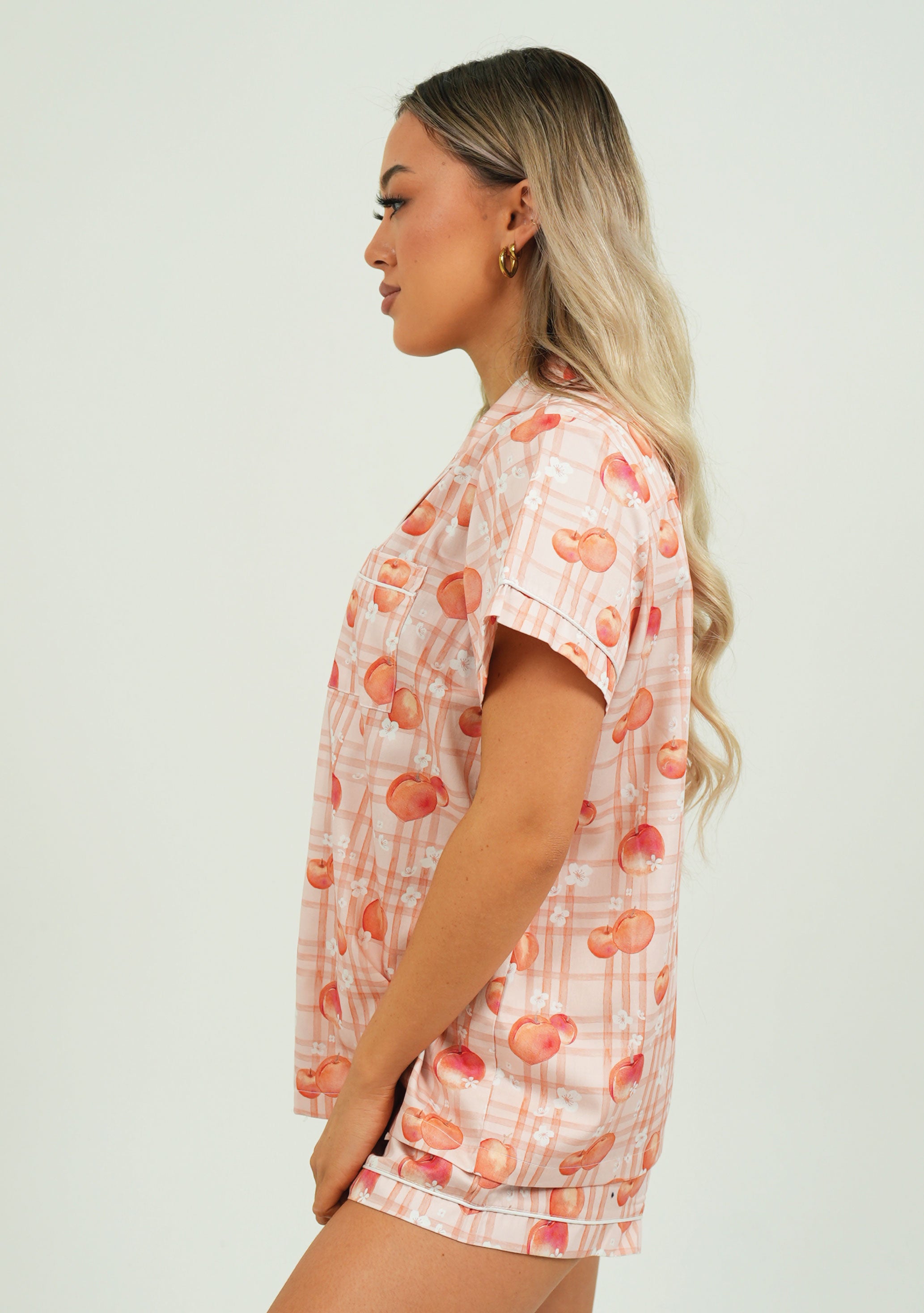 Peaches Cotton Short Pyjama Set